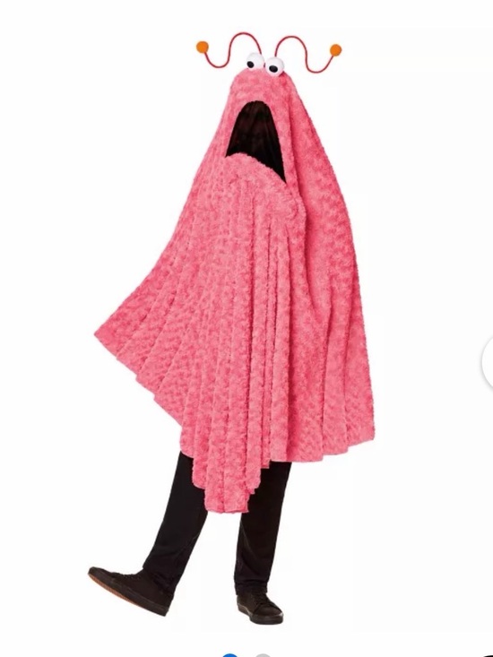 Other - Pink Yip Yip Costume - Plush Hooded Cape